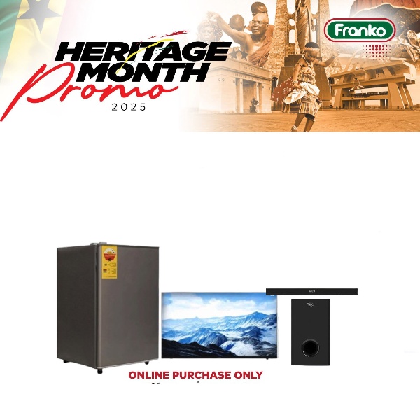 Franko 32" Tv (Smart and Miracast) plus Skyworth Table Top Fridge and Itel Speaker ( XE-SB560)